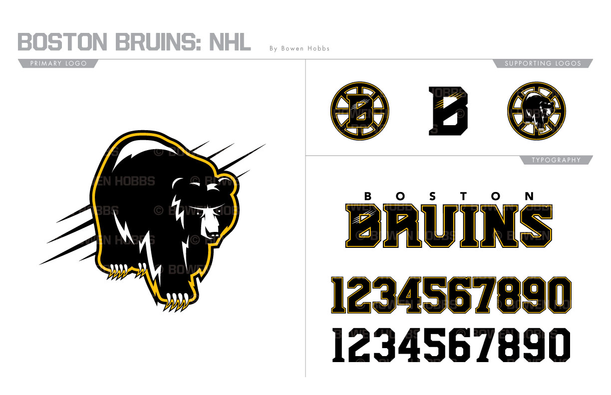 Boston Bruins Brand Identity