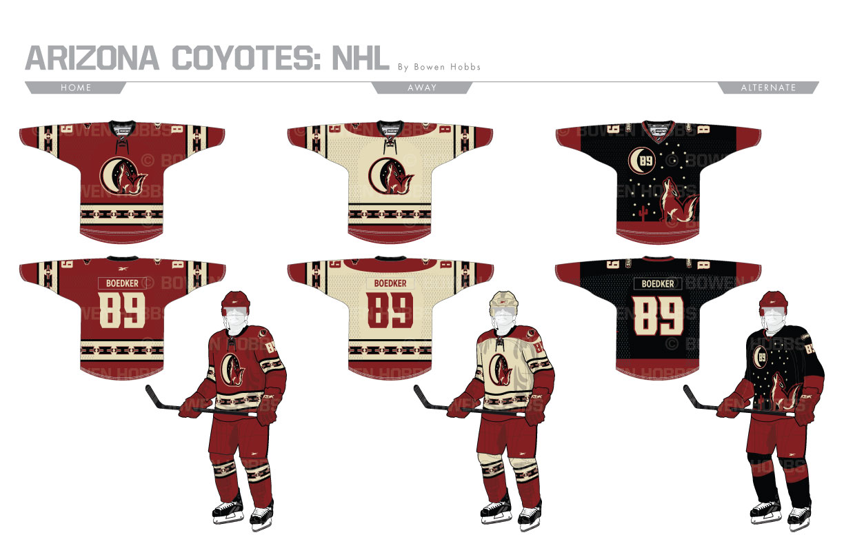 Arizona Coyotes Introduce New “Desert Nights” Alternate Uniform –  SportsLogos.Net News