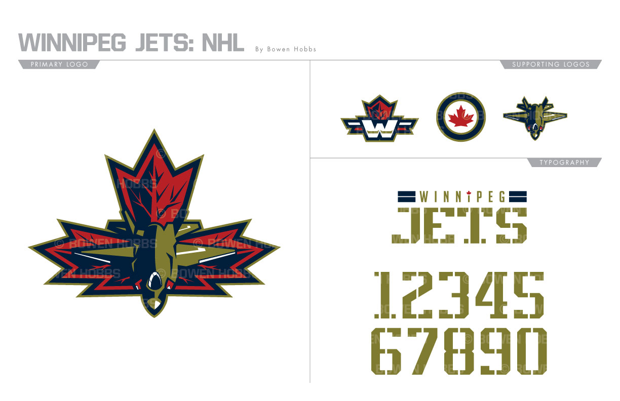 Winnipeg Jets Brand Identity