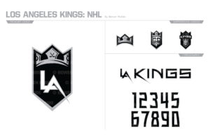 Los Angeles Kings Brand Identity