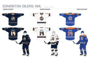Edmonton Oilers Uniforms