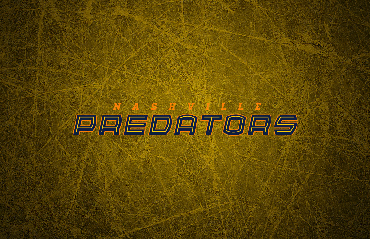 Nashville Predators Wordmark Logo