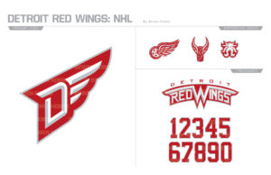 Detroit Red Wings Brand Identity
