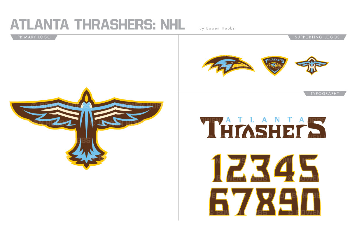 Enforced Logos: Atlanta Thrashers Rebrand