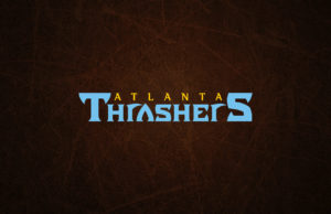 Atlanta Thrashers Wordmark Logo
