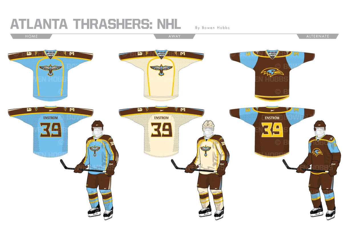  Outerstuff NHL Atlanta Thrashers Alternate Color