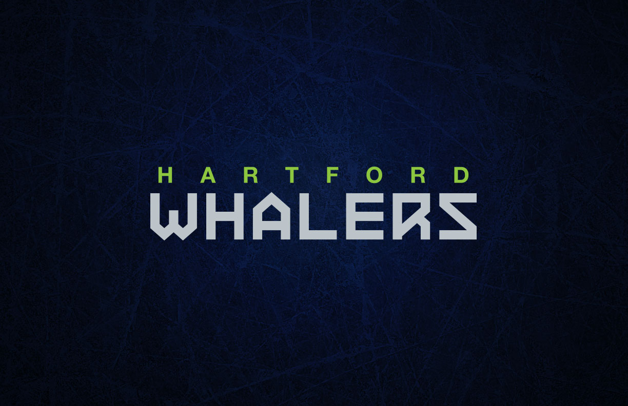 Hartford Whalers Wordmark Logo