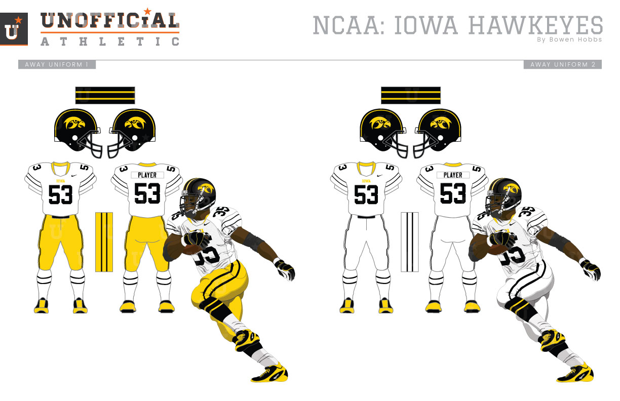 Iowa Hawkeyes Uniforms