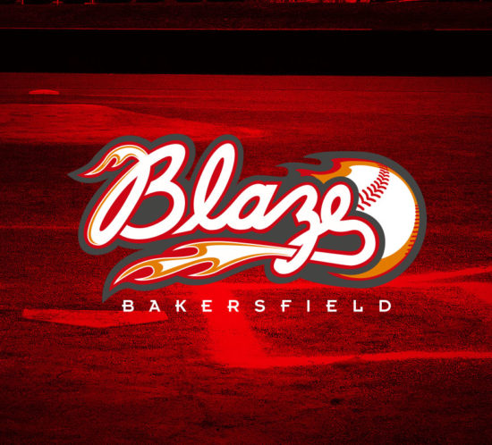 Bakersfield Blaze Logo Concept