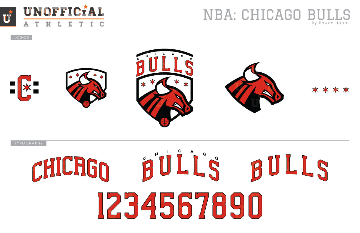 Chicago Bulls Brand Identity