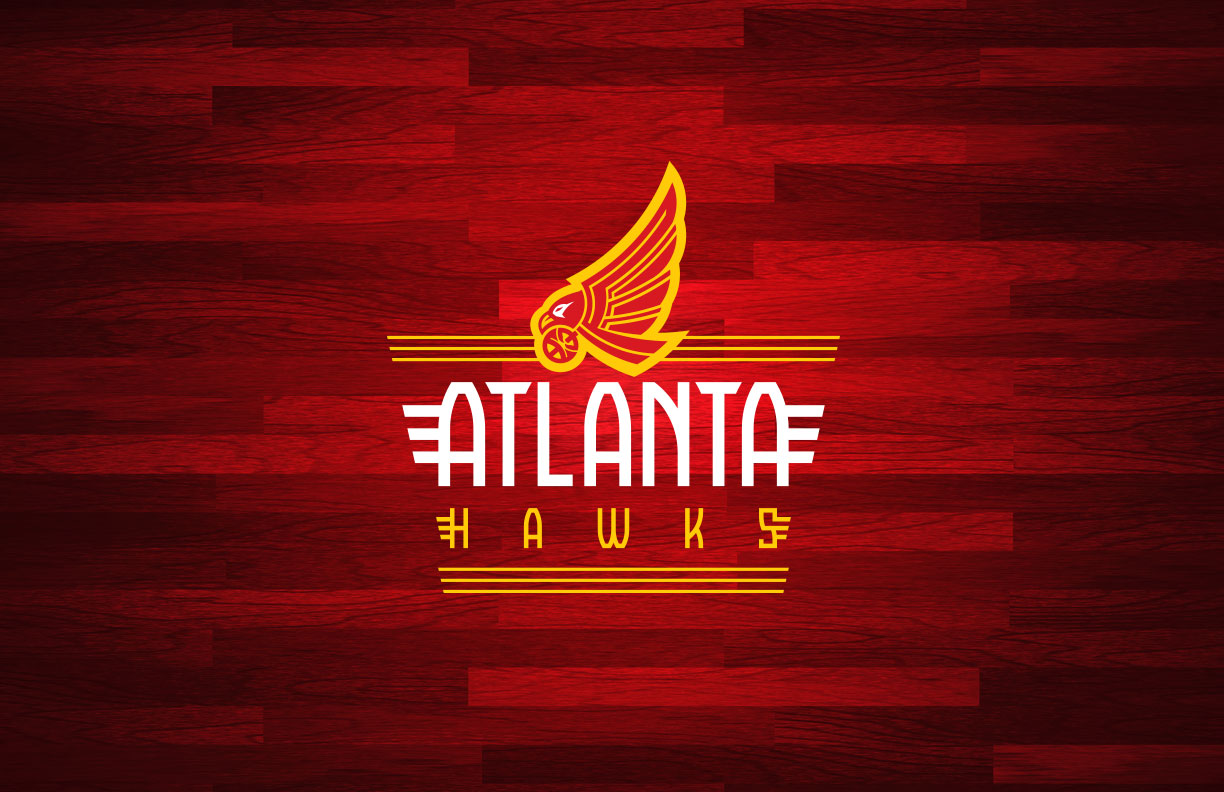 UNOFFICiAL ATHLETIC | Atlanta Hawks Rebrand