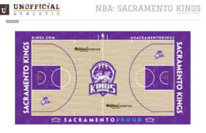 Sacramento Kings Court Design