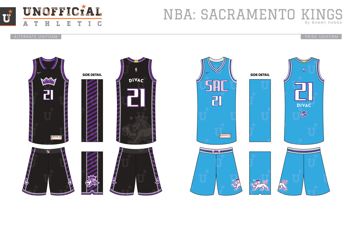 Sacramento Kings unveil four new jerseys as part of rebranding process