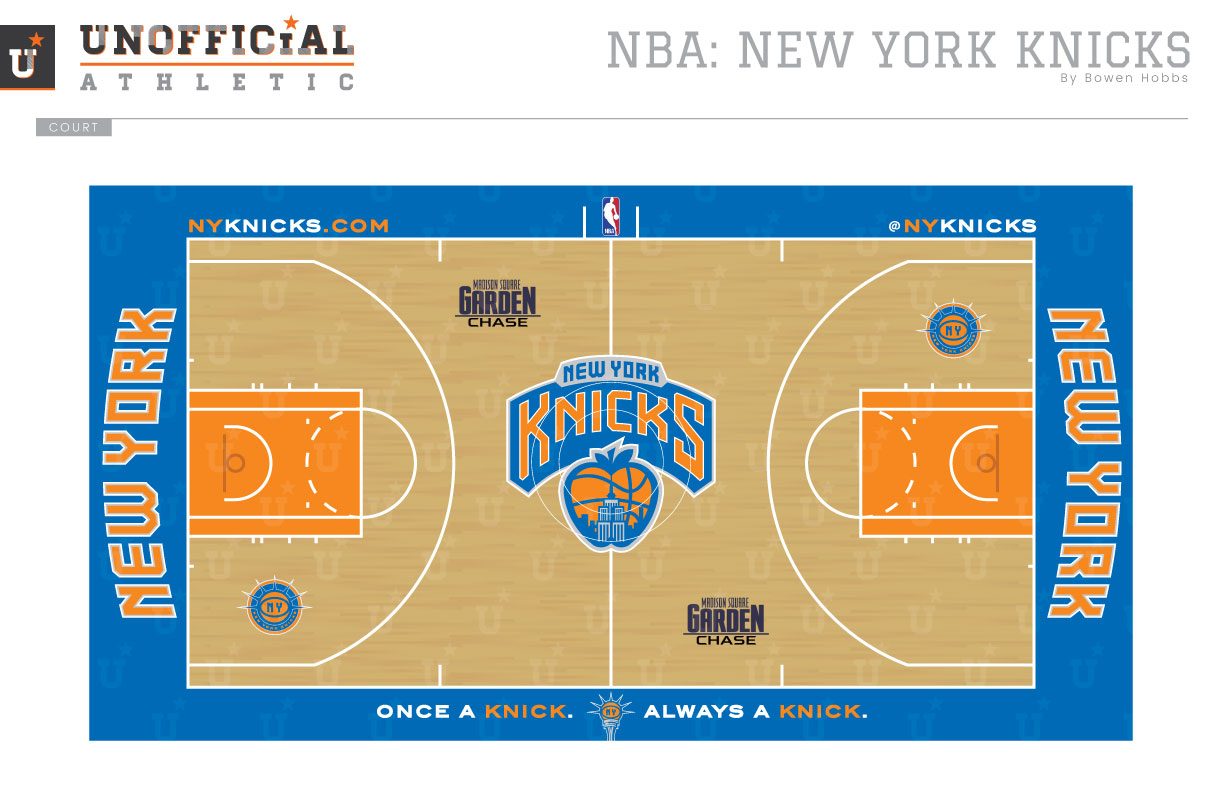 New York Knicks Court Design