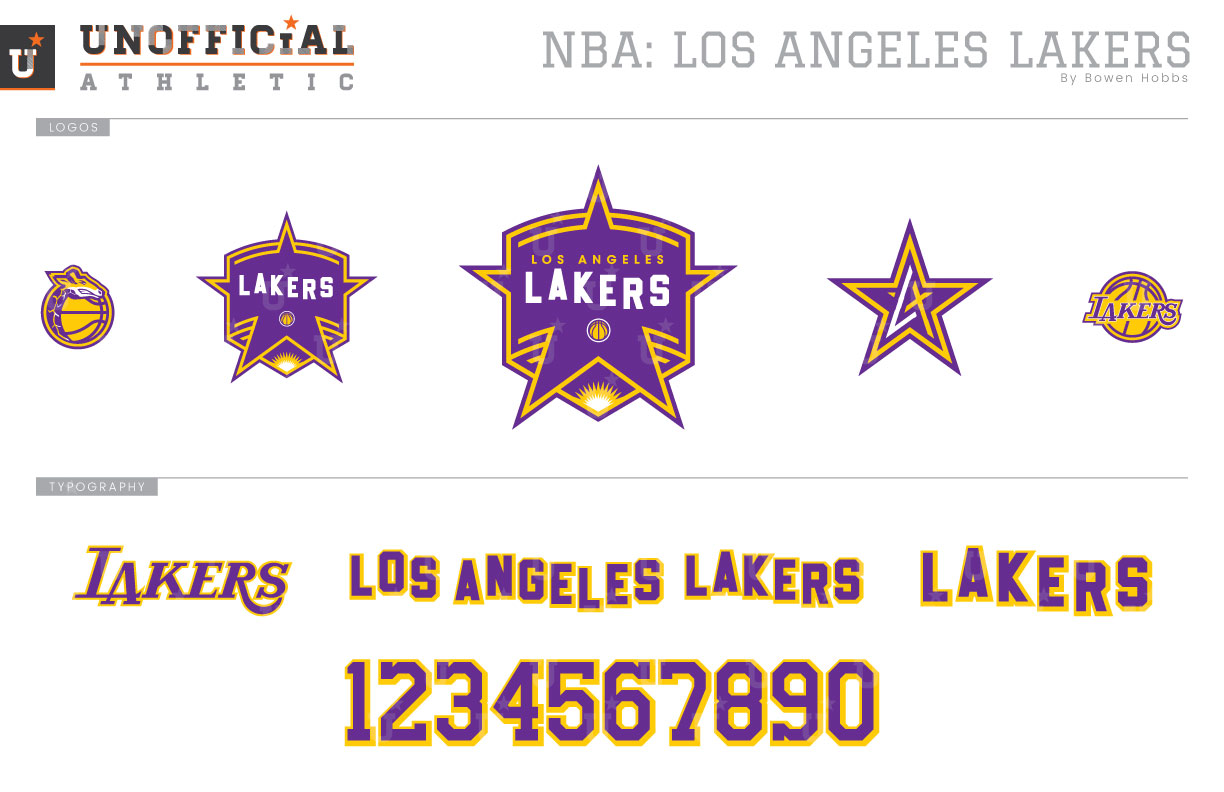 Los Angeles Lakers Brand Identity