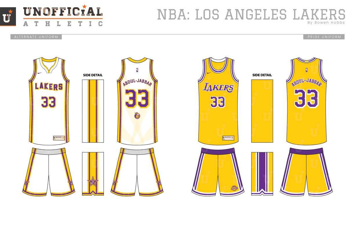 Los Angeles Lakers Uniforms