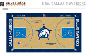 Dallas Mavericks Court Design