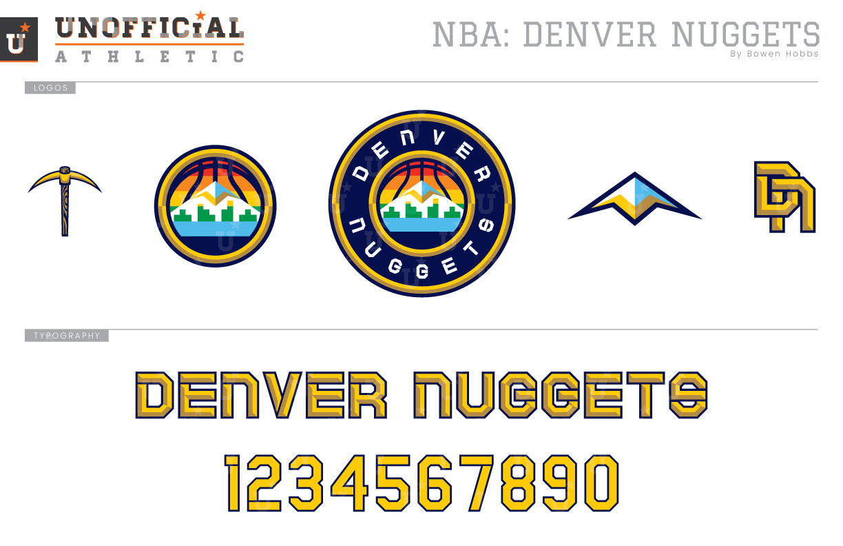 Denver Nuggets Brand Identity