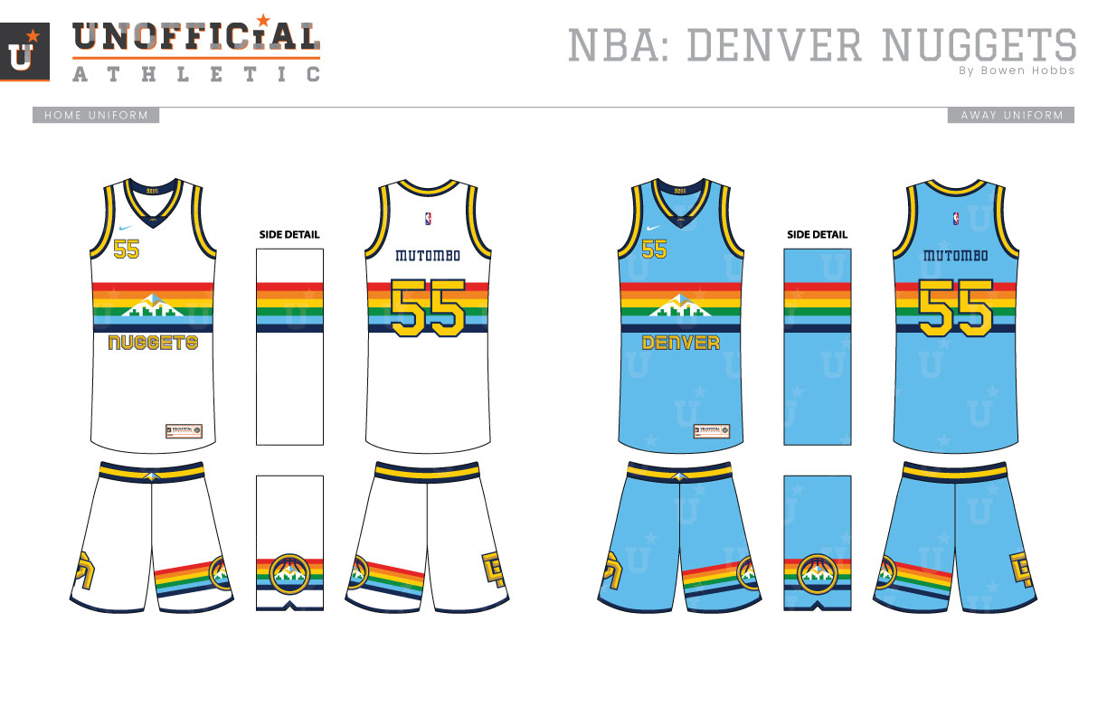 Denver Nuggets Uniforms