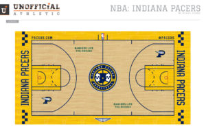Indiana Pacers Court Design