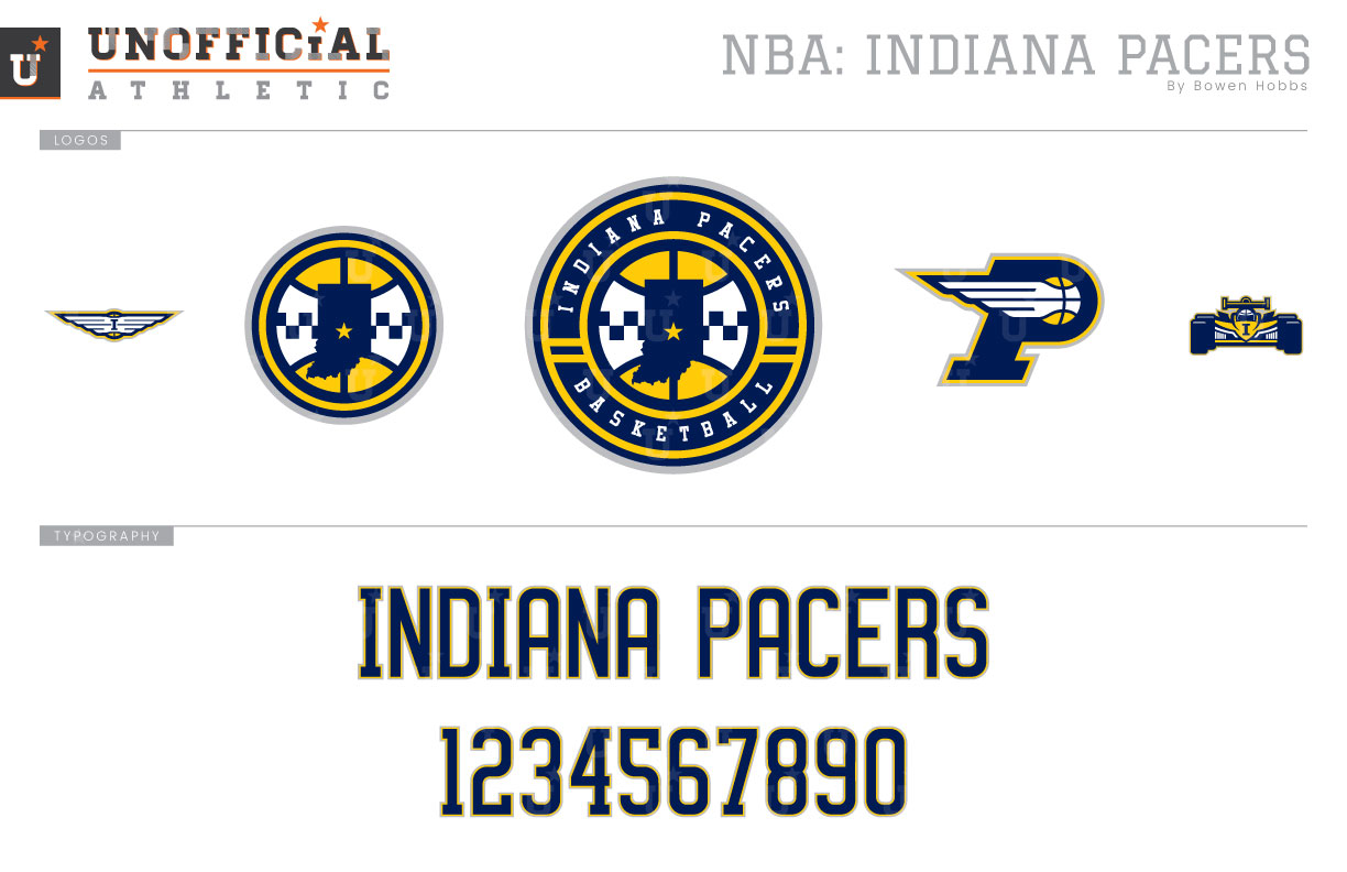 UNOFFICiAL ATHLETIC  Indiana Pacers Rebrand