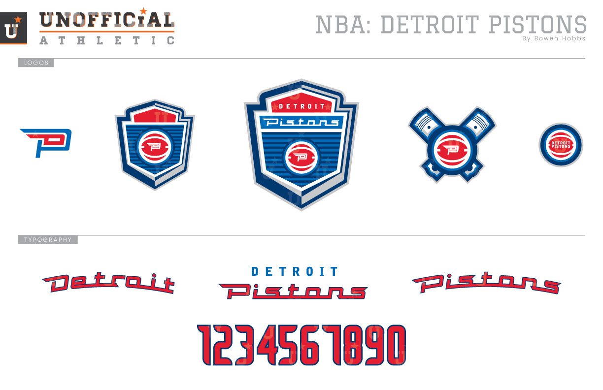 Detroit Pistons Brand Identity