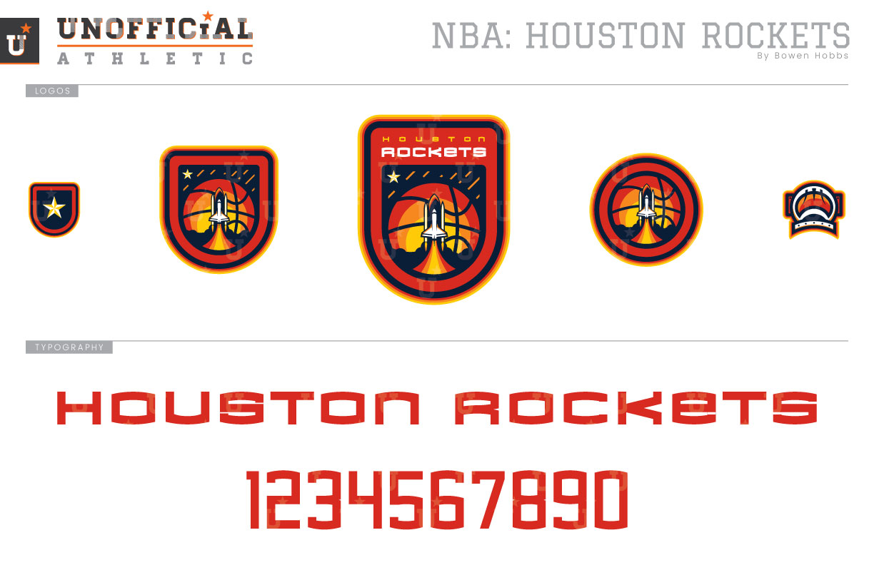 houston rockets logo redesign