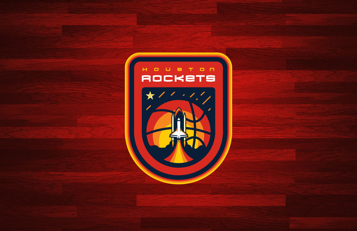 Houston Rockets Logo History  Nba, Nba basketball teams, Houston rockets