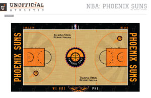 Phoenix Suns Court Design