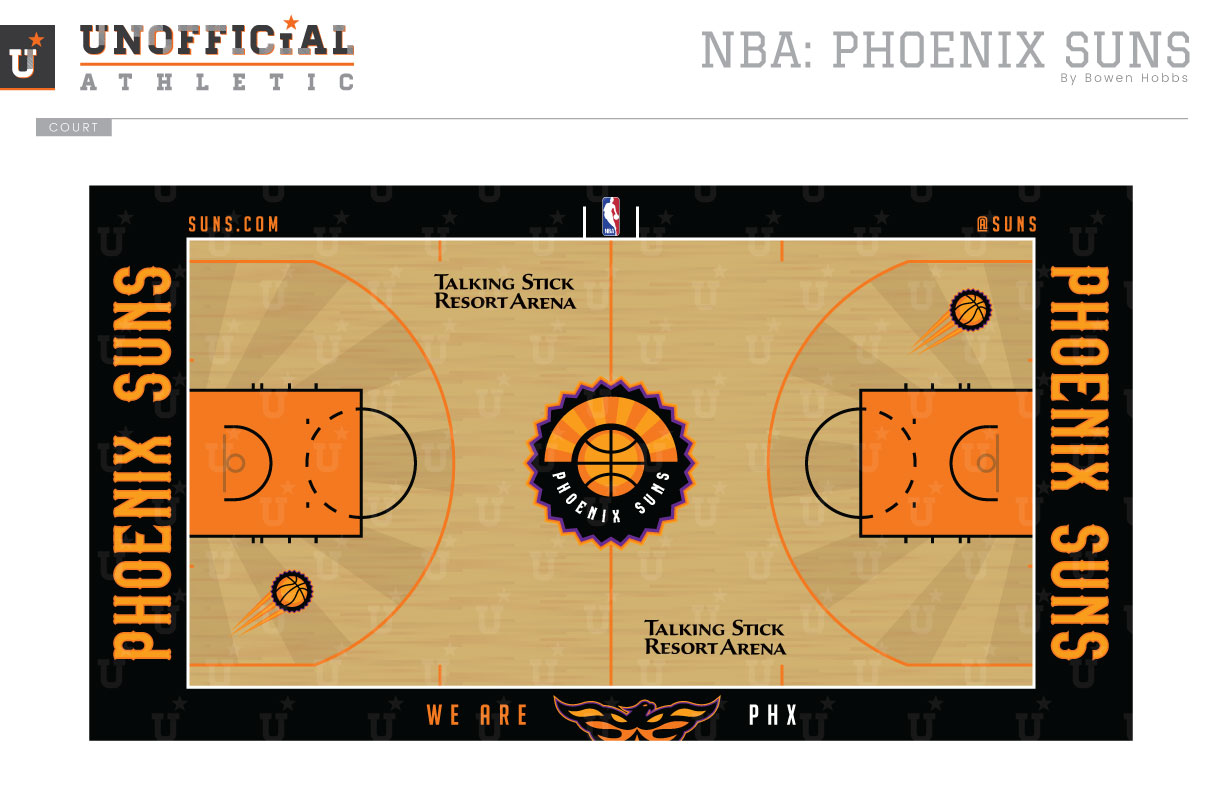 Phoenix Suns Court Design