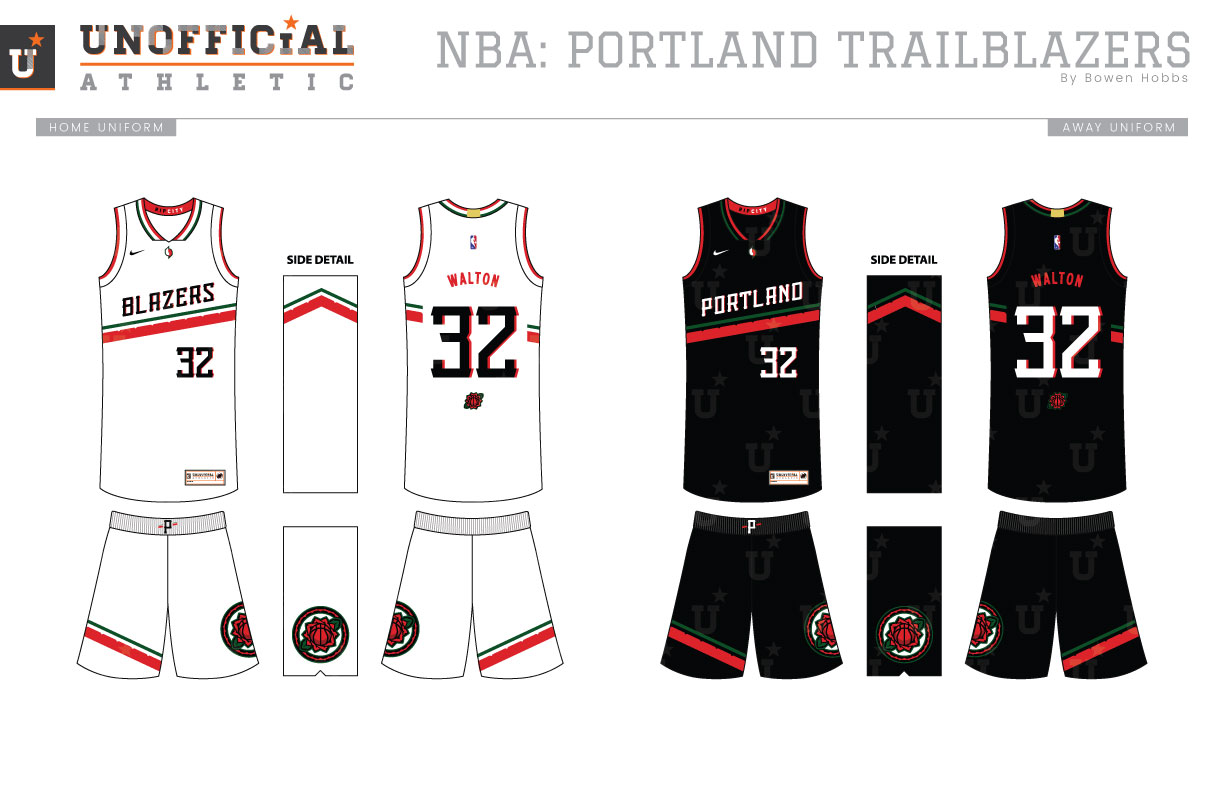 Portland Trailblazers Uniforms
