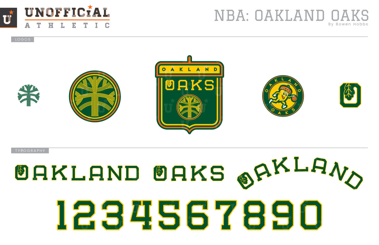 Oakland Oaks Brand Identity