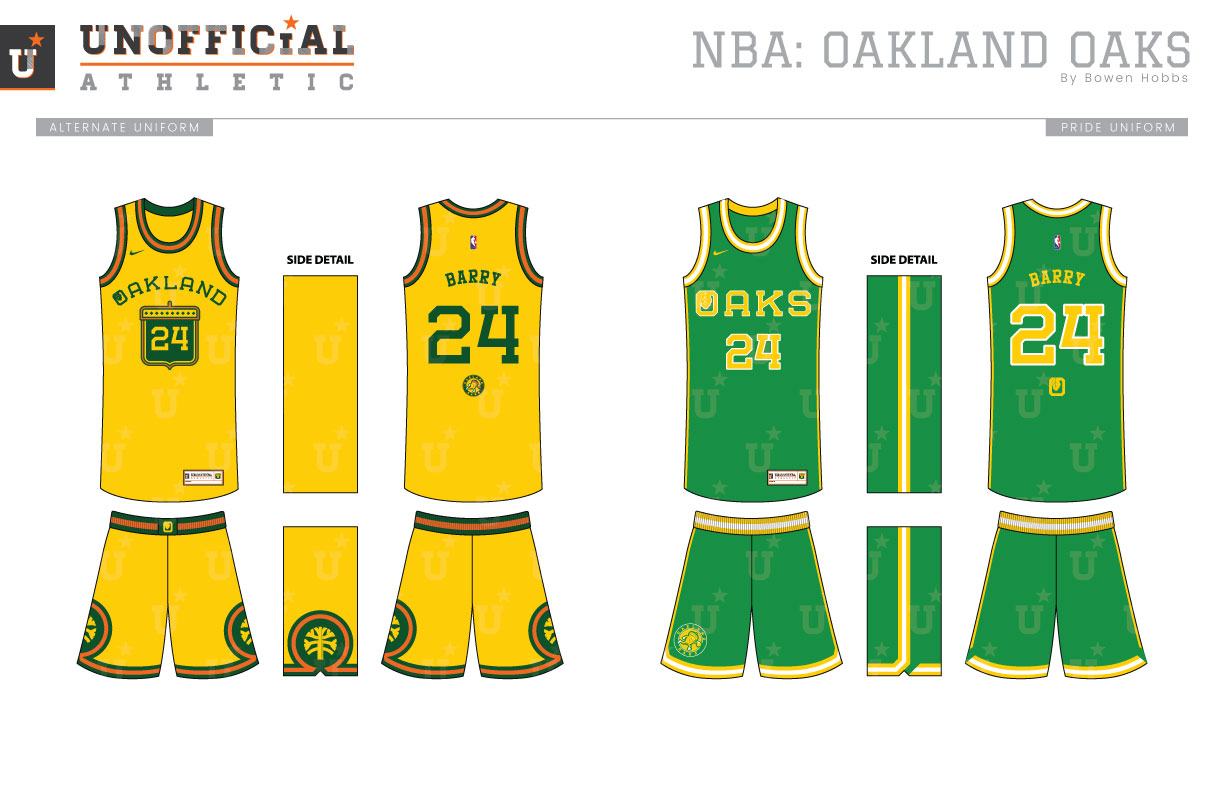 Oakland Oaks Uniforms
