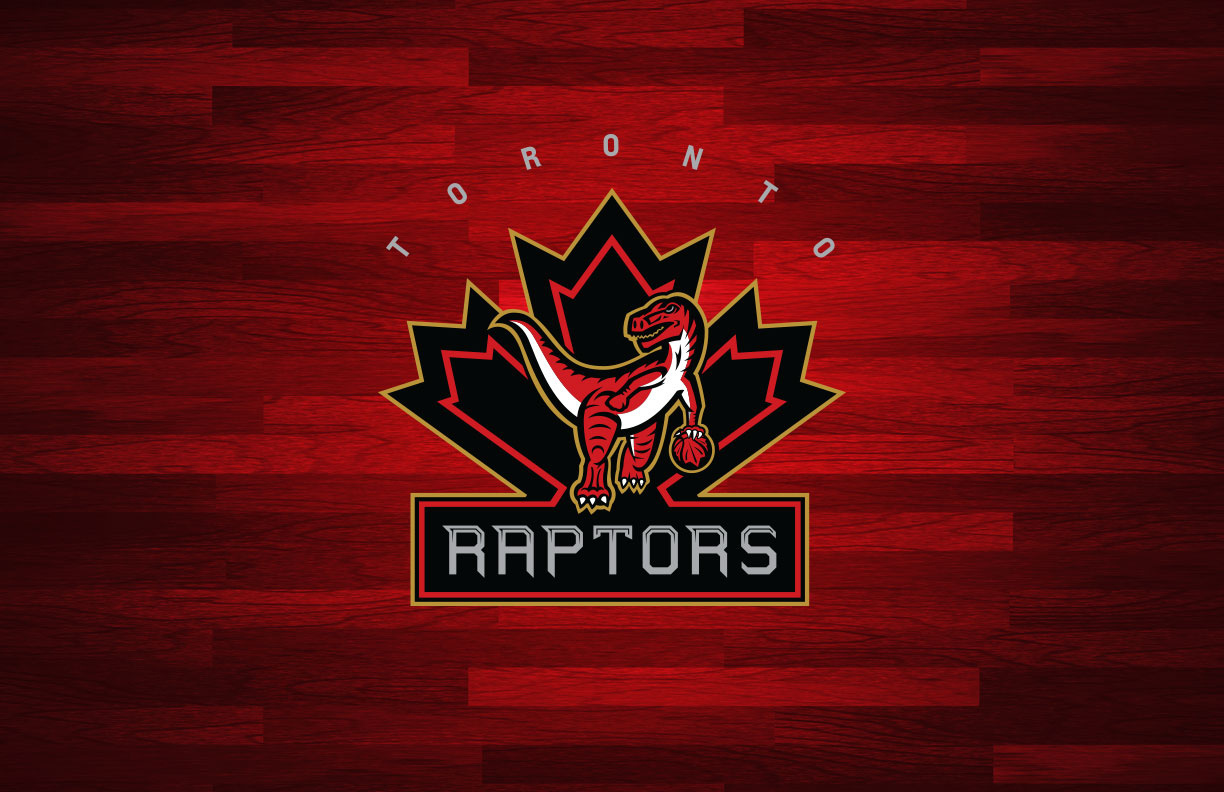 Torontonian dinosaur, the Raptors logo