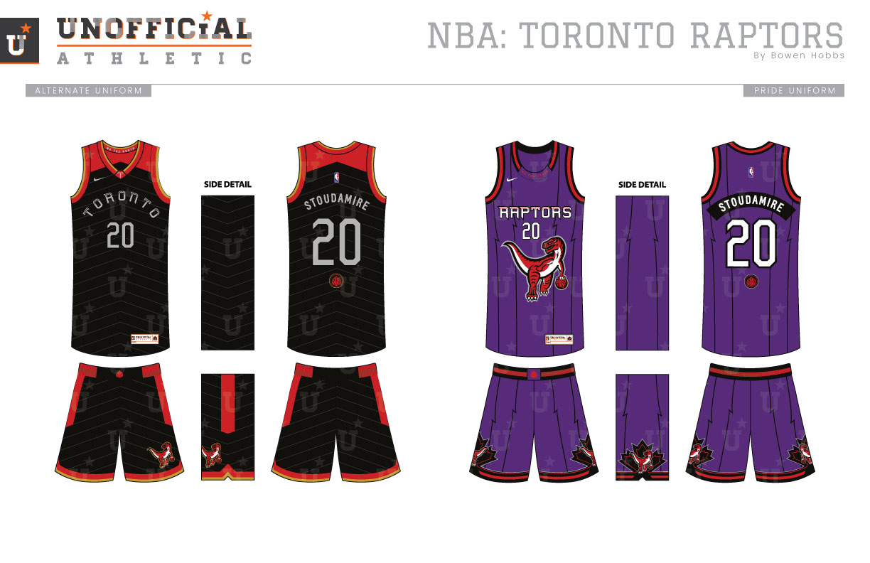 Toronto Raptors Uniforms