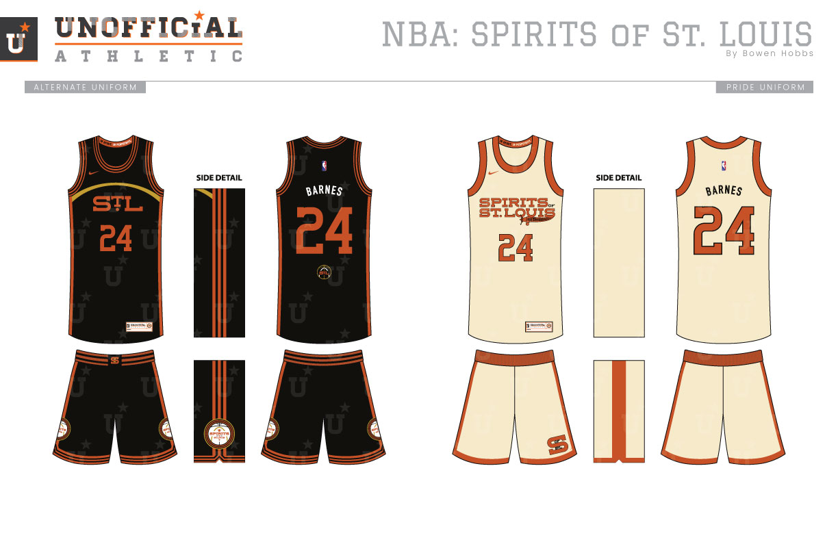 Spirits of St. Louis Uniforms