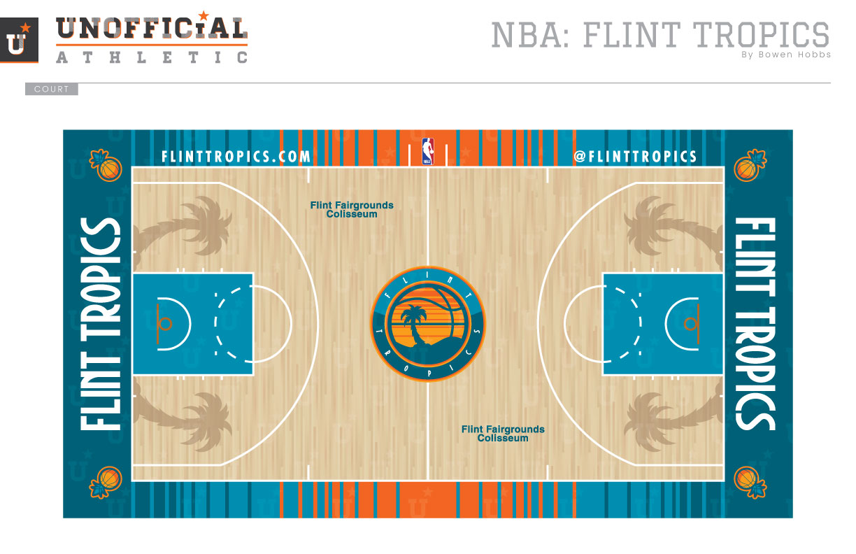 Flint Tropics Court Design