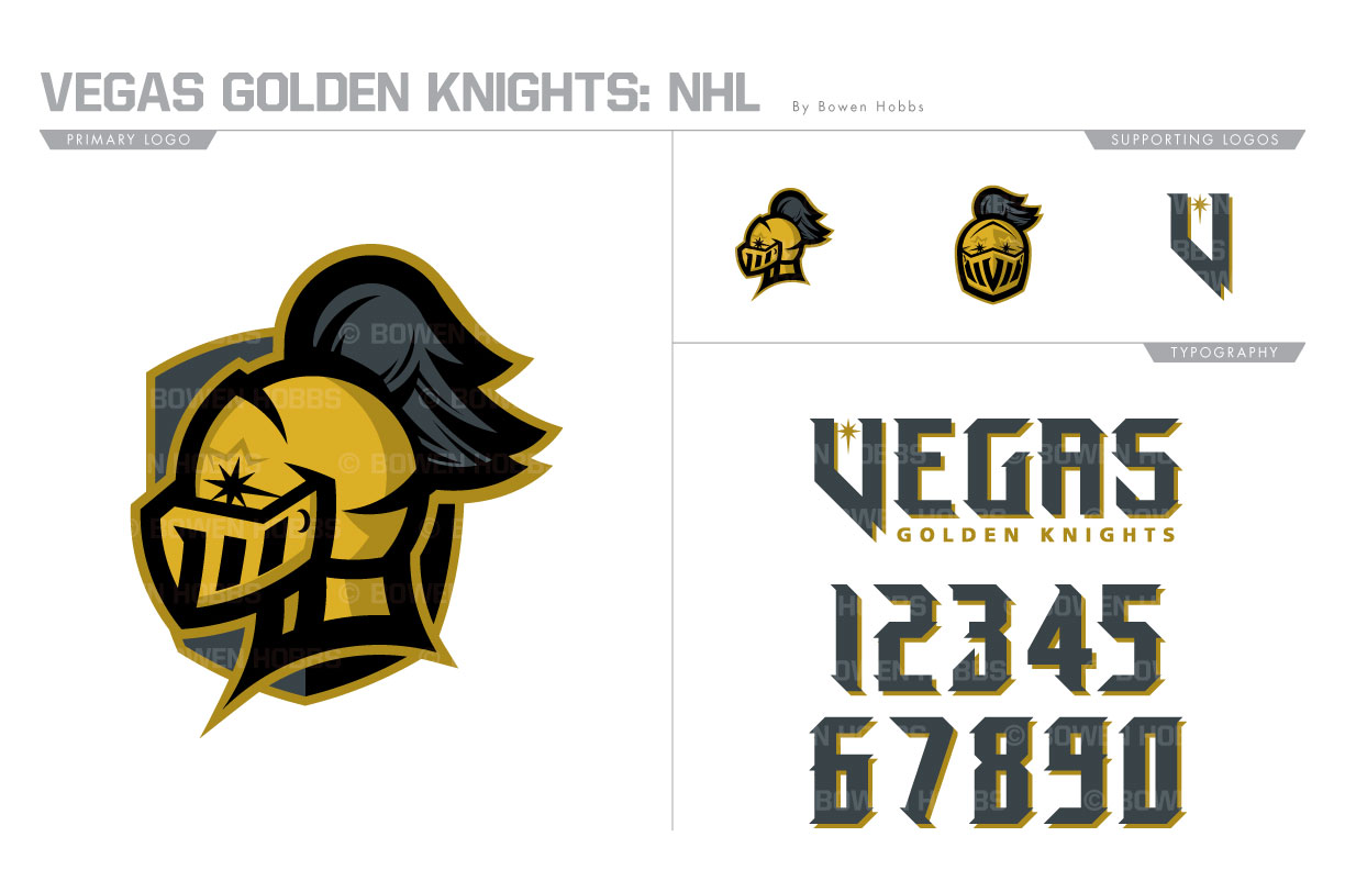 Vegas Golden Knights Brand Identity