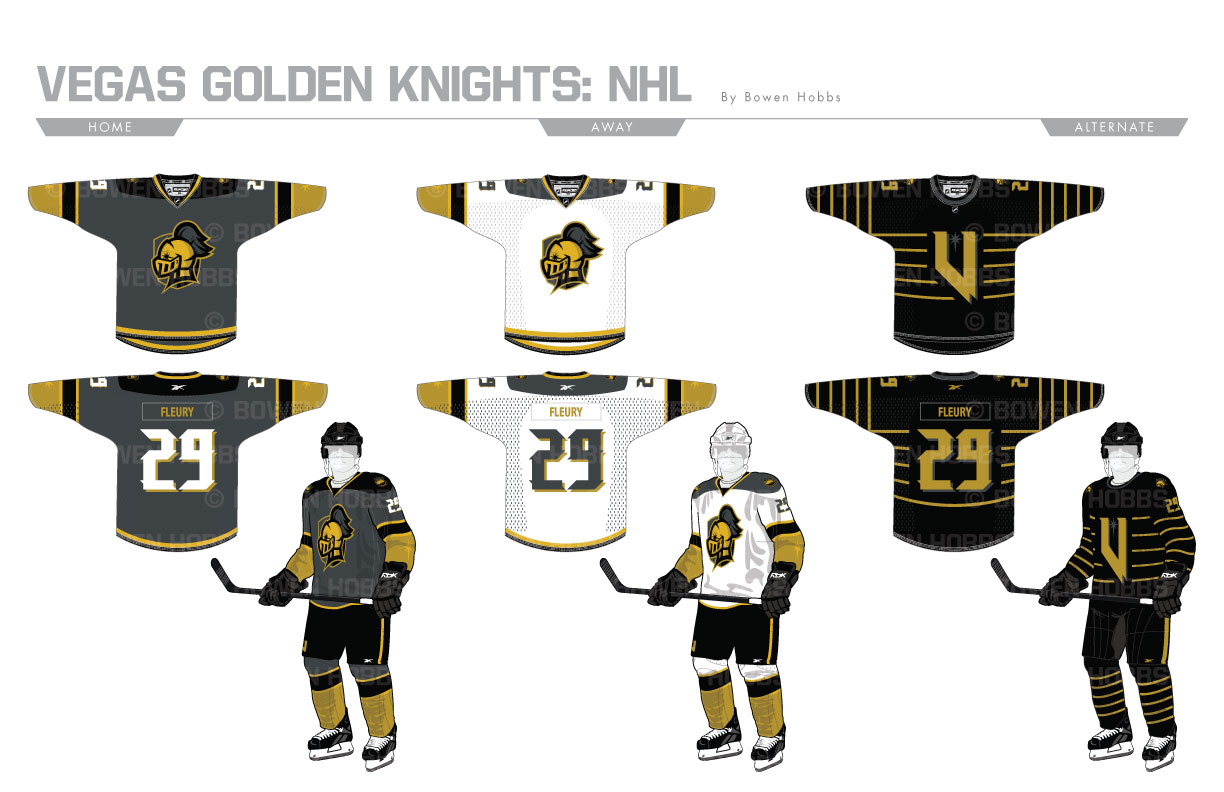 Vegas Golden Knights Uniforms