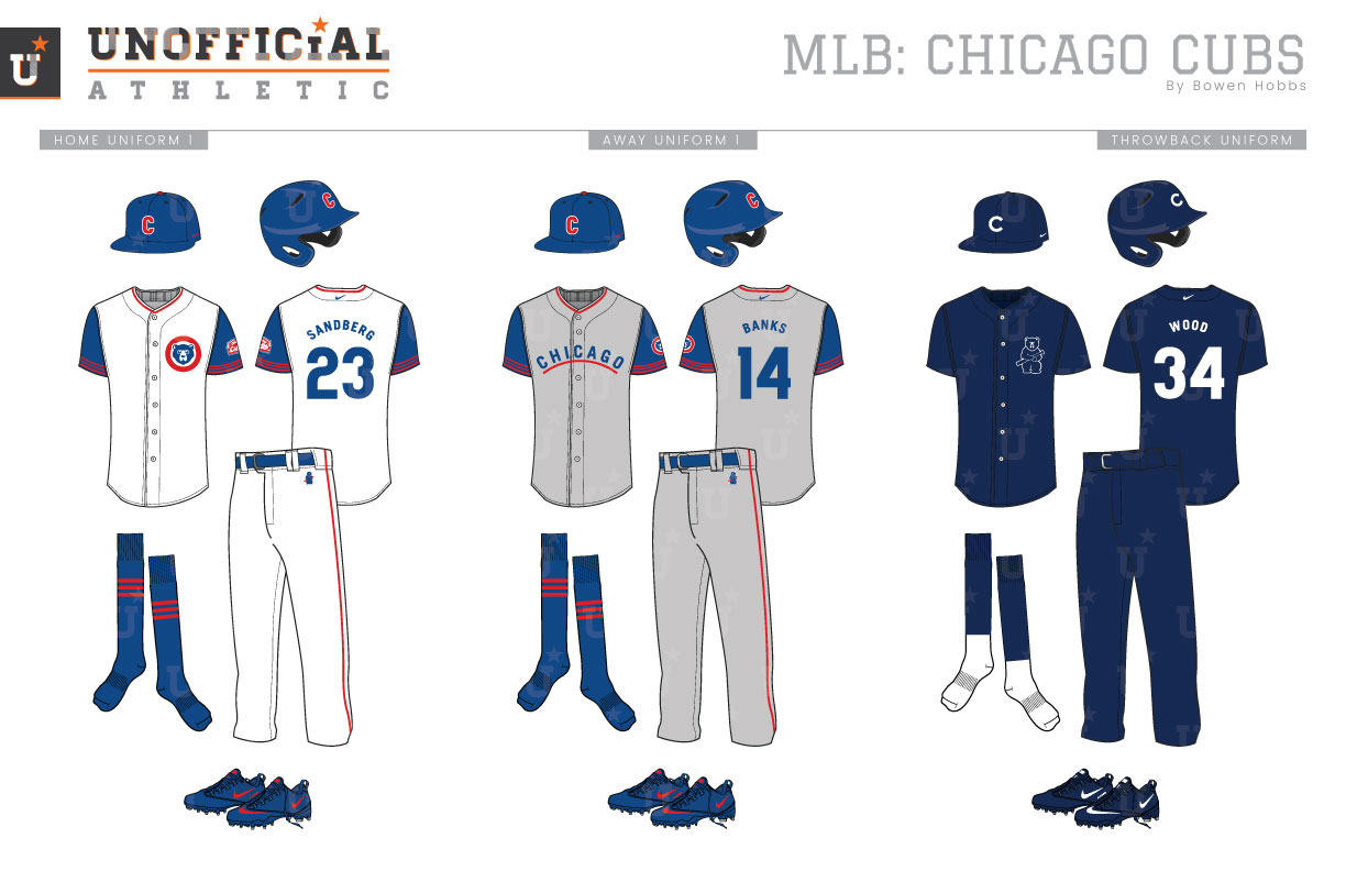 UNOFFICiAL ATHLETIC  Chicago Cubs Rebrand