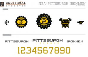 Pittsburgh Ironmen Brand Identity