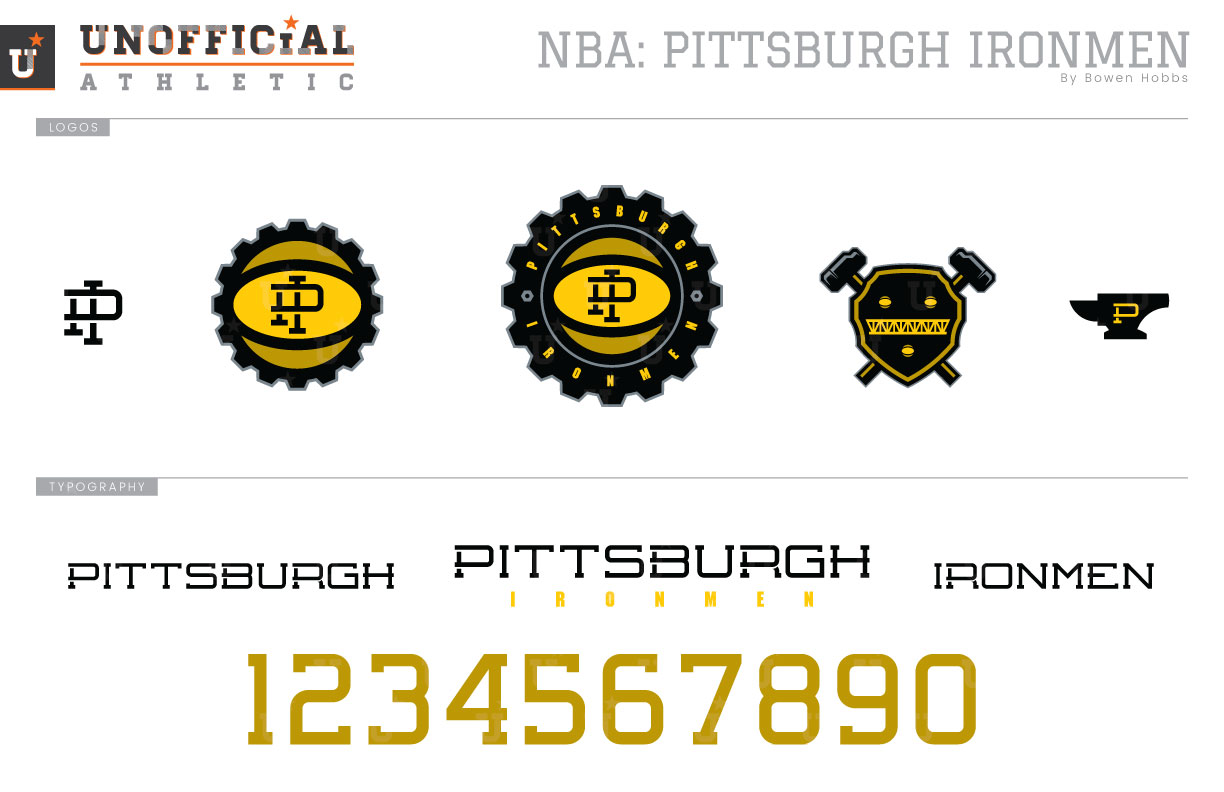 Pittsburgh Ironmen Brand Identity