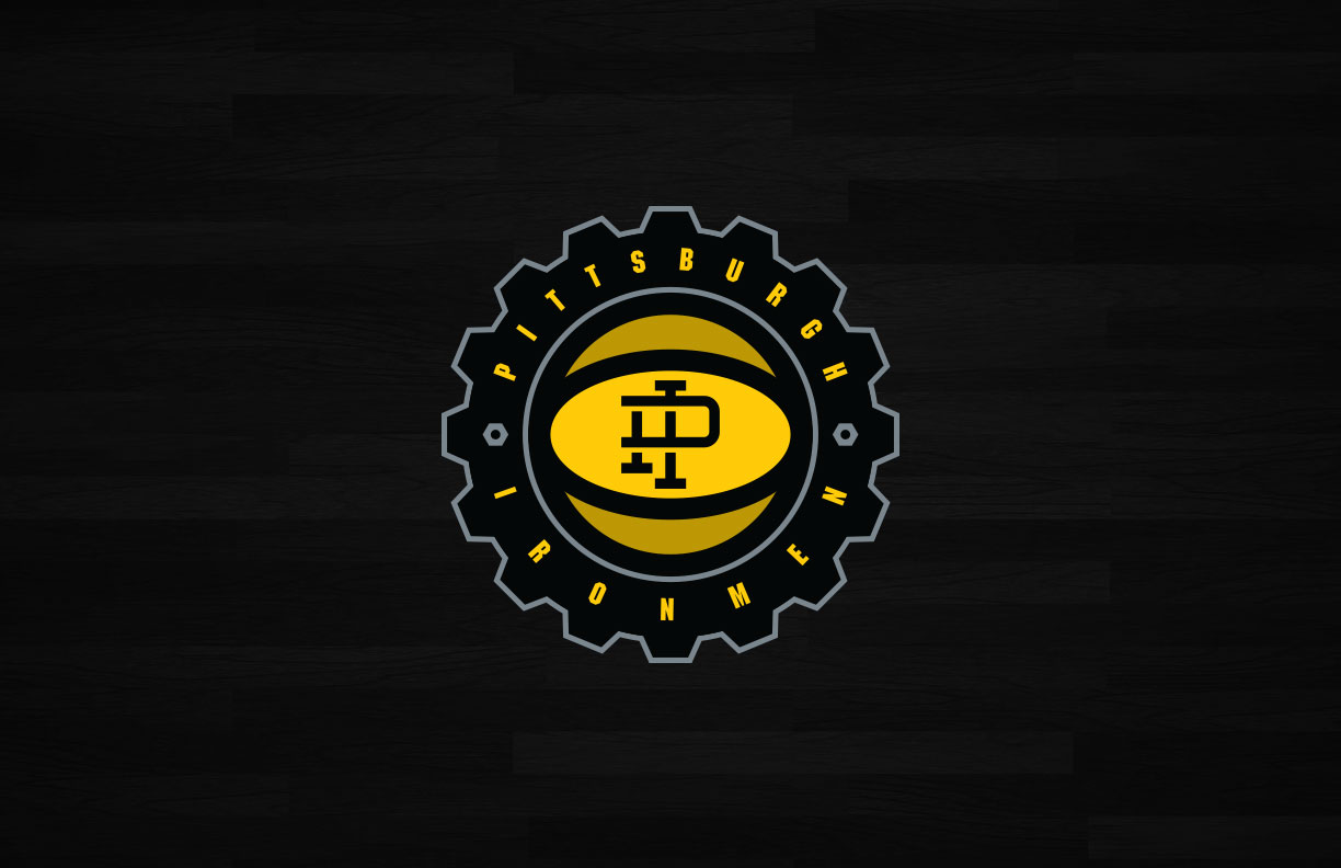 Pittsburgh Ironmen Logo Concept