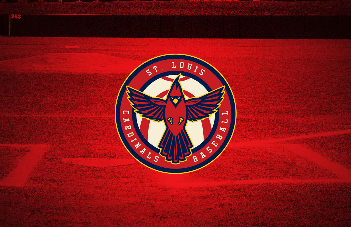  STL MLB St Louis Cardinals Baseball Red Logo 18MM