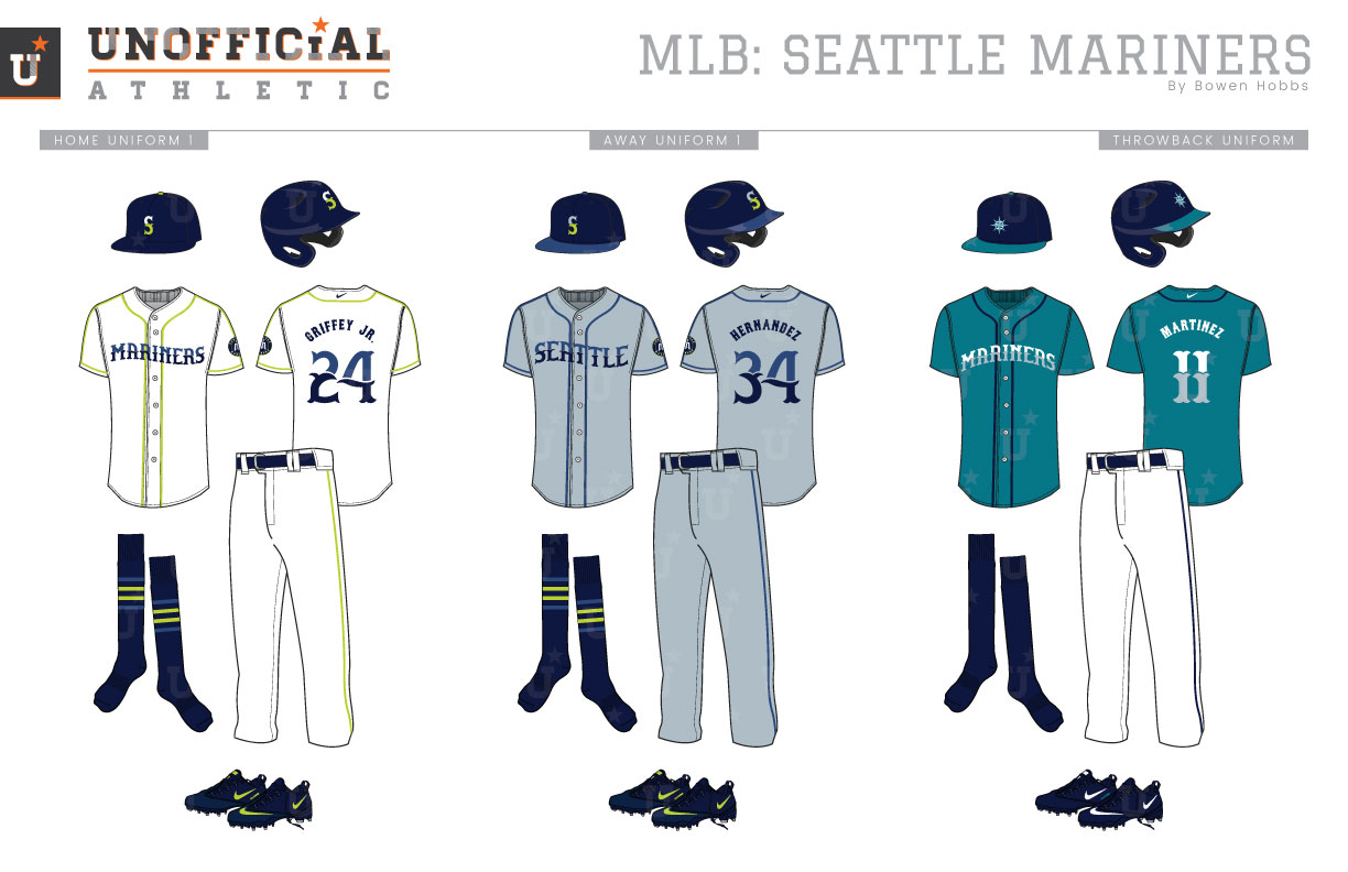Let's redesign the Mariners uniforms – Dome and Bedlam