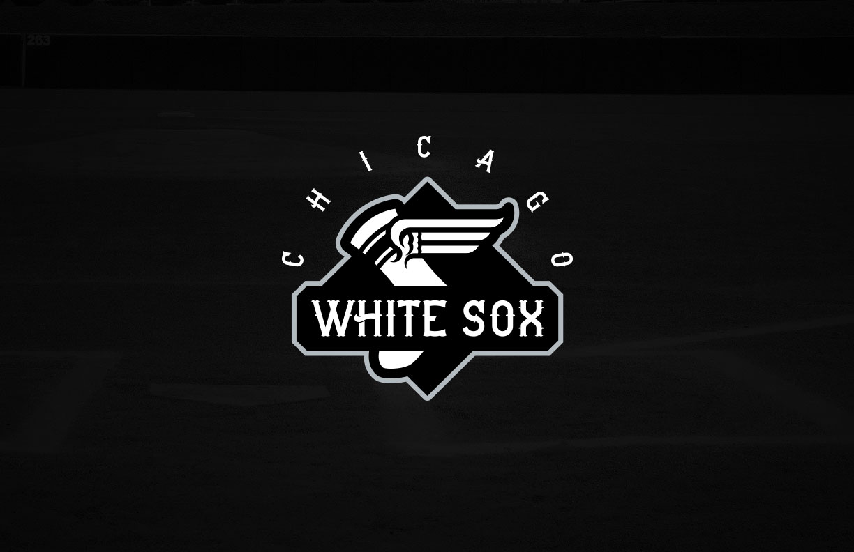 Chicago White Sox logo font  White sox logo, Chicago white sox