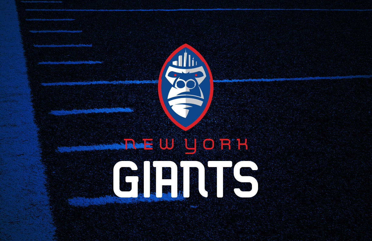 UNOFFICiAL ATHLETIC  New York Giants Rebrand
