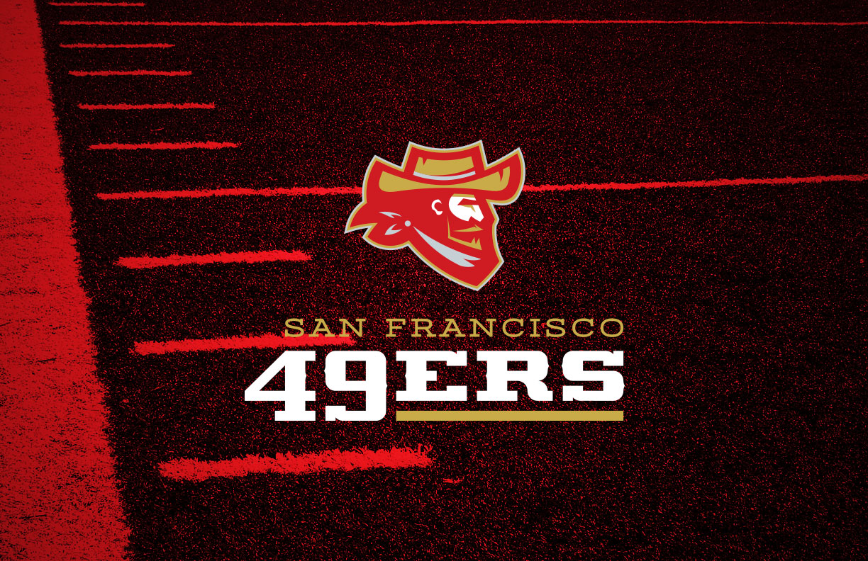 UNOFFICiAL ATHLETIC | San Francisco 49ers Rebrand