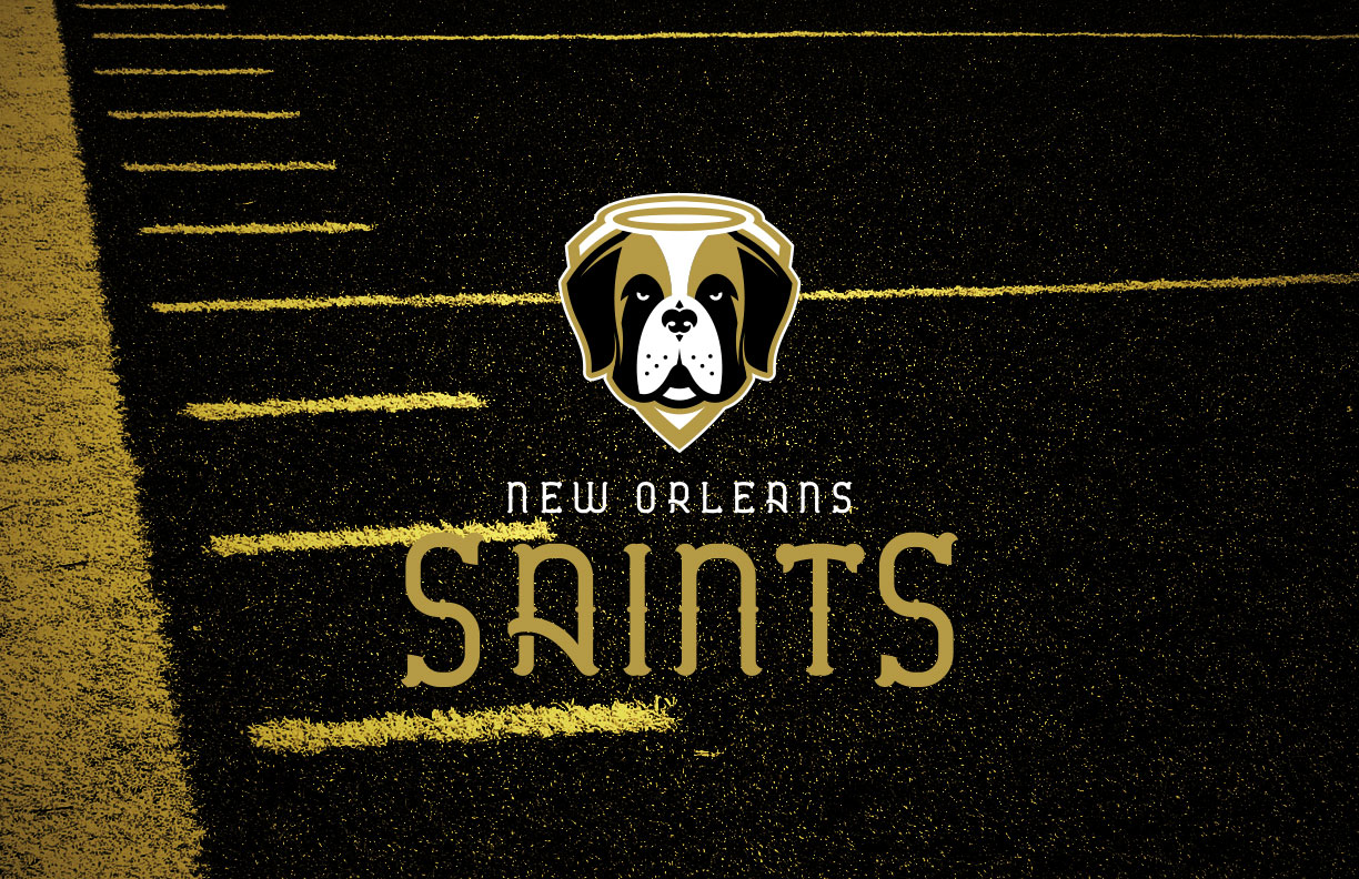 New Orleans Saints Logo Concept