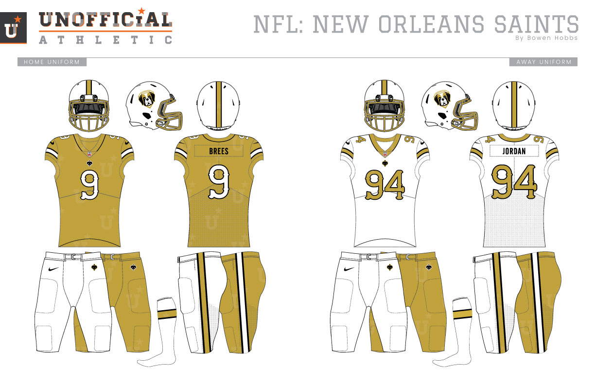 New Orleans Saints Uniforms